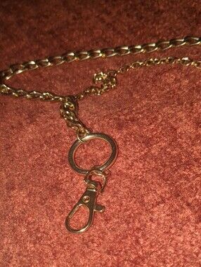 Classic Gold Chain Accessory For Pants